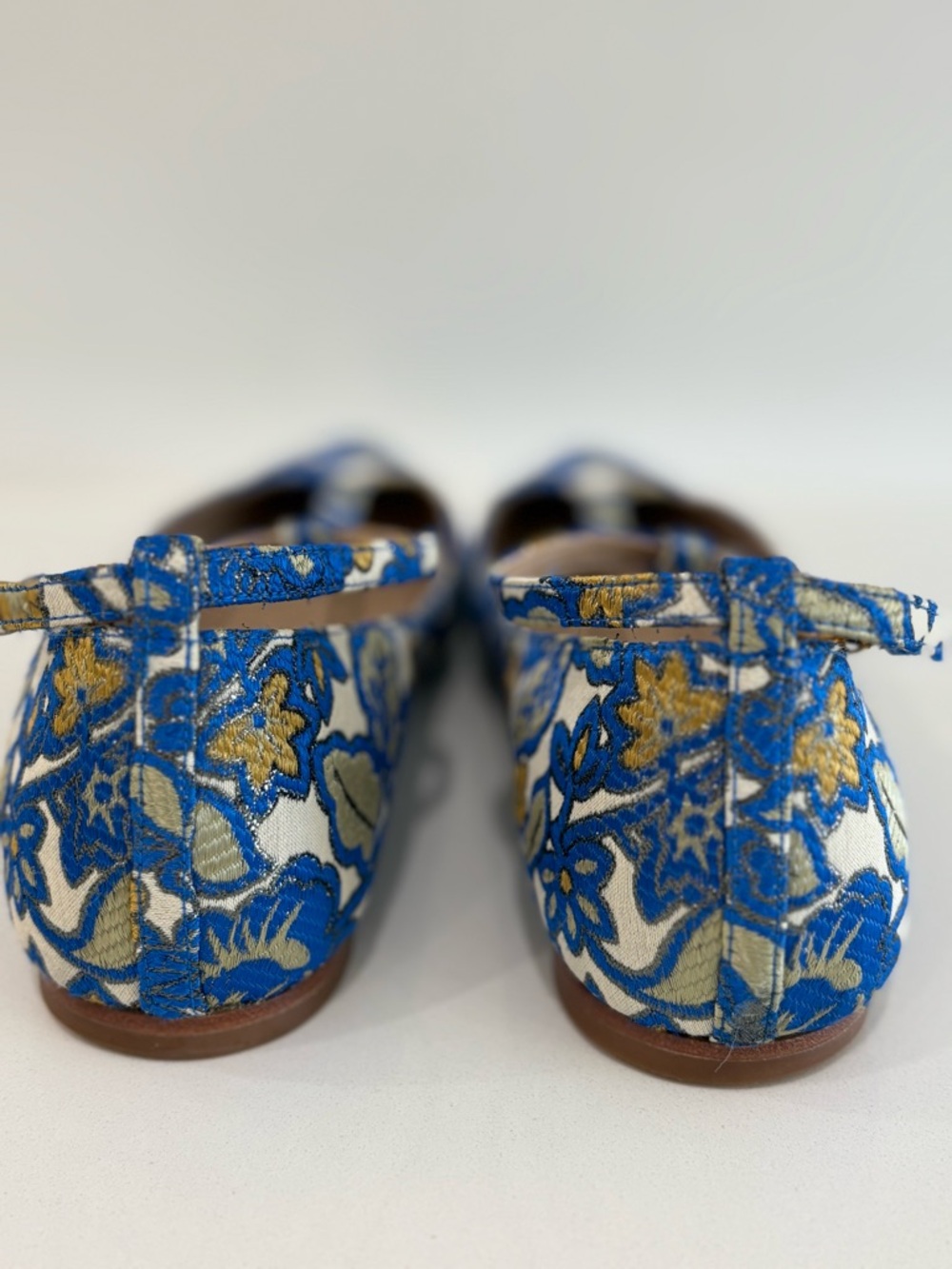 Tory Burch Silk Brocade Mary Jane Flats – Size 8.5 ✨ - Picture 11 of 16